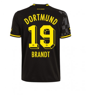 Borussia Dortmund Julian Brandt #19 Bortedrakt 2022-23 Kortermet